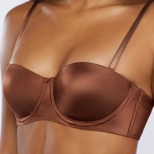 Savage x Fenty Brown Sugar Nude Strapless Bra